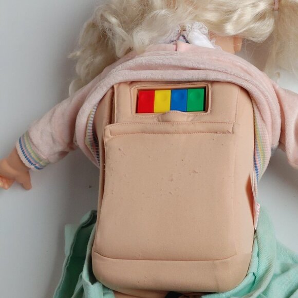 Vintage 1986 Playmates 25” Cricket Talking Doll w/ Tape, Mouth & Eyes Move - Picture 10 of 14